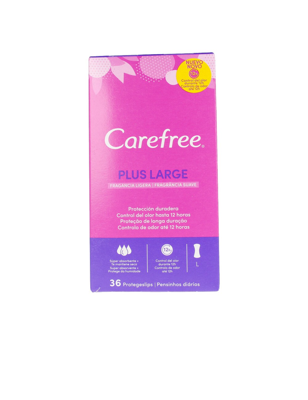 CAREFREE protector maxi 36 uds