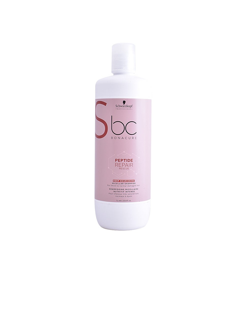 BC PEPTIDE RÉPARATION RESCUE shampooing micellaire cheveux épais 1000 ml