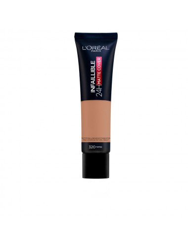 INFAILLIBLE 24H matte cover foundation 320-toffee