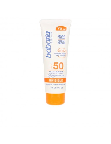 Crème solaire visage SOLAR ADN INVISIBLE SPF50 75 ml