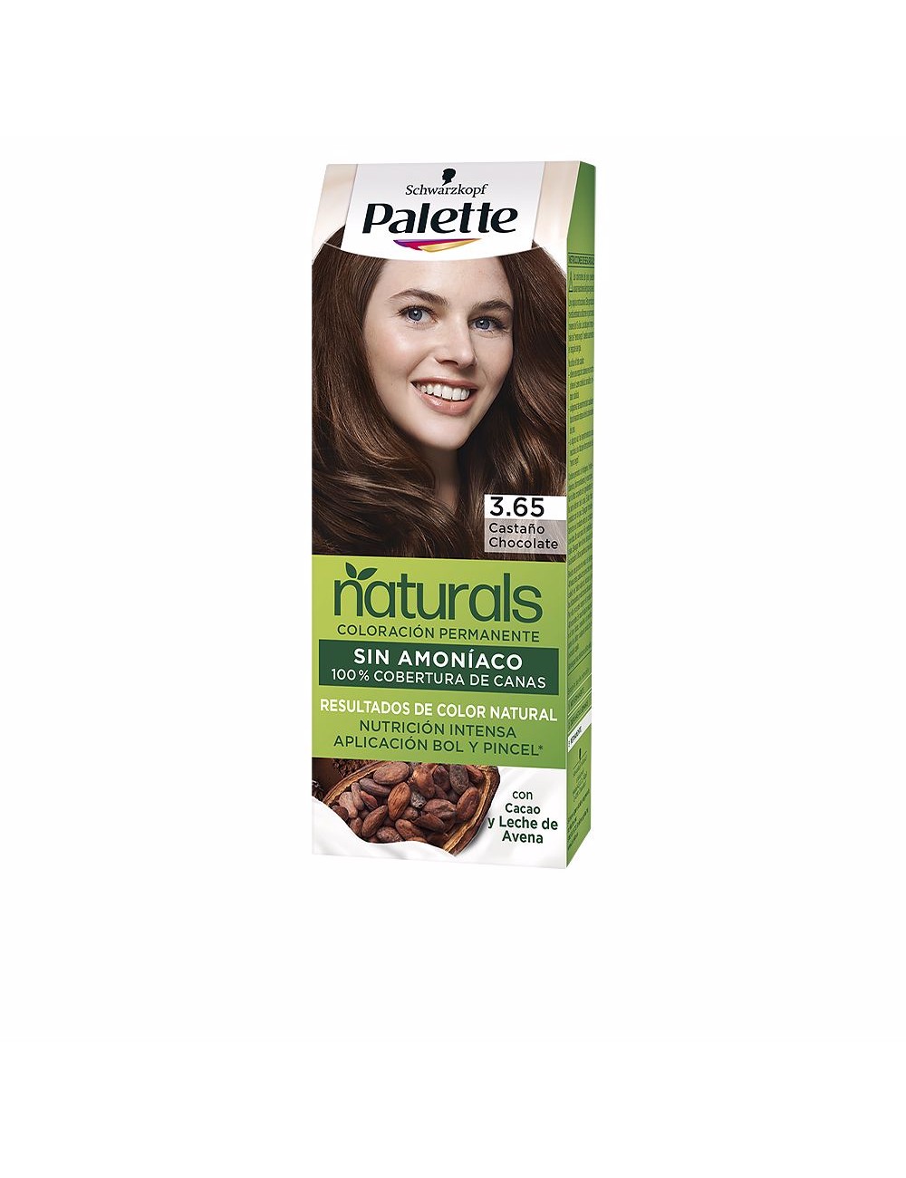 PALETTE NATURAL tinte 3.65-castaño chocolate