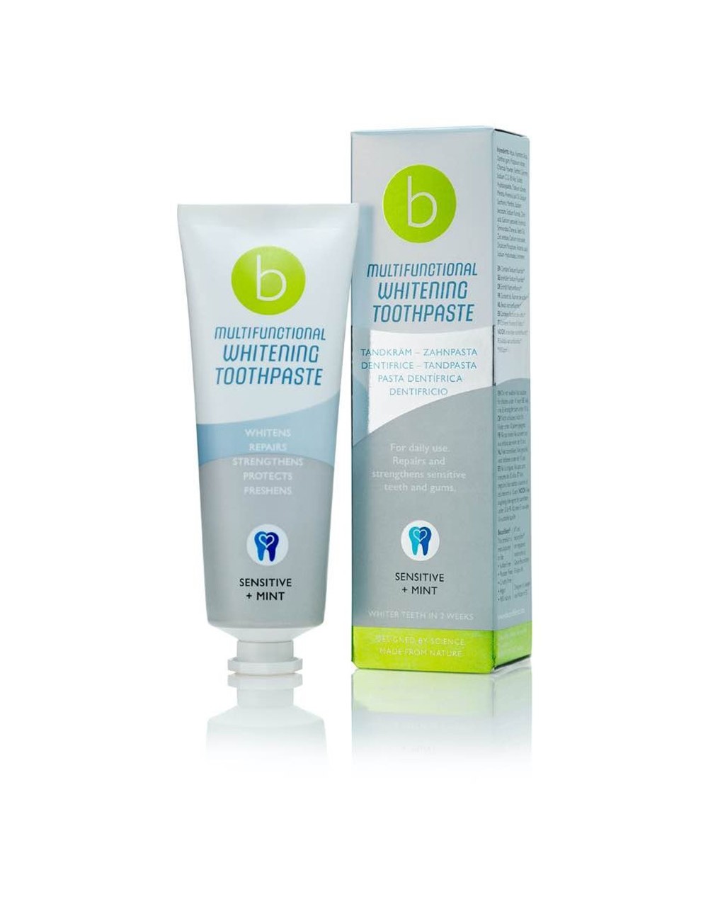 MULTIFUNCTIONAL whitening toothpaste sensitive+mint 75 ml NE152489