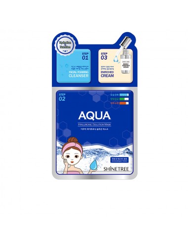 Aqua Masque 3 étapes à l’acide hyaluronique 28 ml