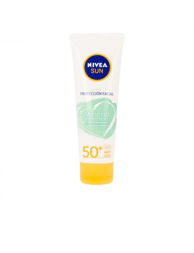 Crème solaire minérale visage protection UV SPF50+ 50 ml