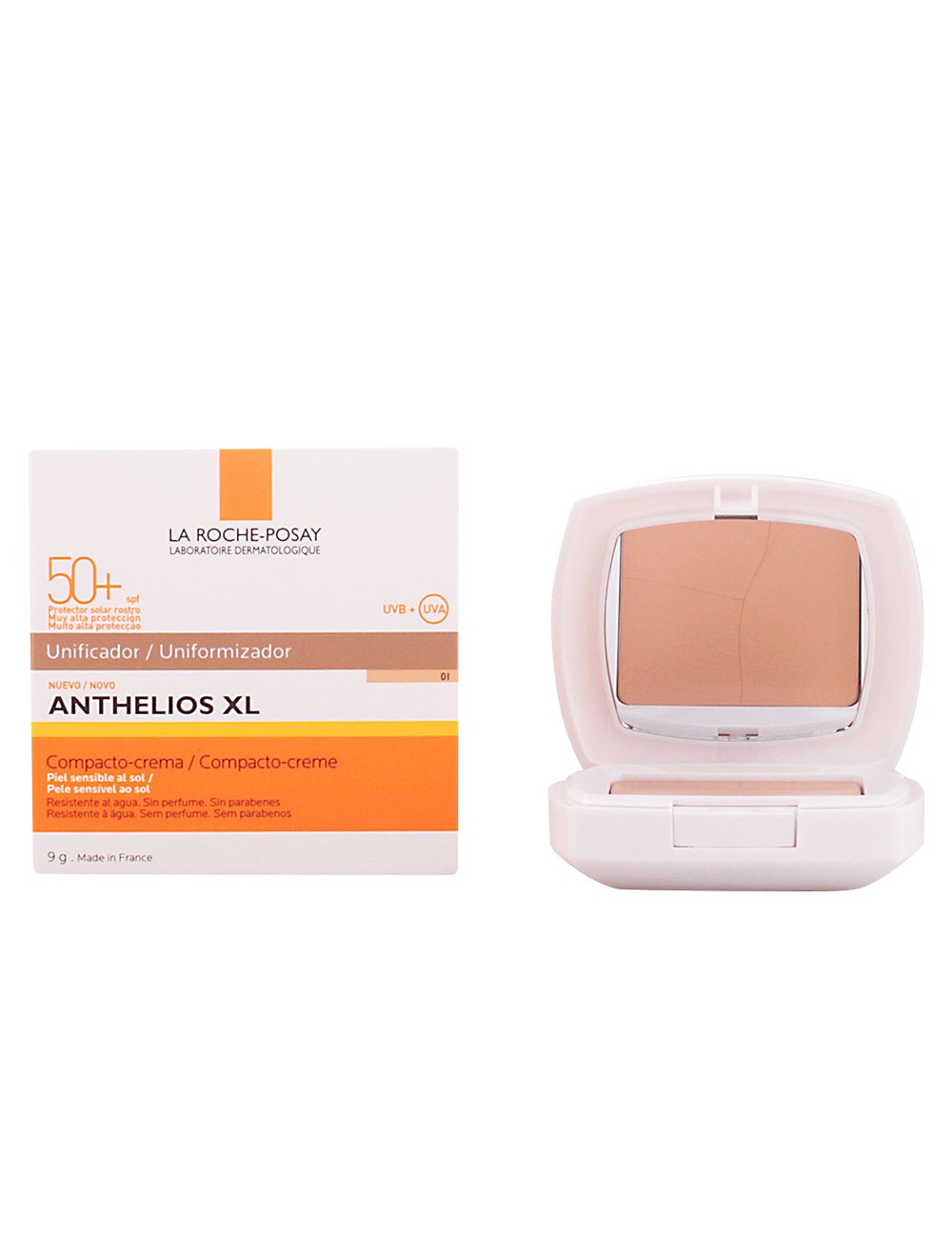 ANTHELIOS XL compact-crème unifiant SPF50+ 9 gr