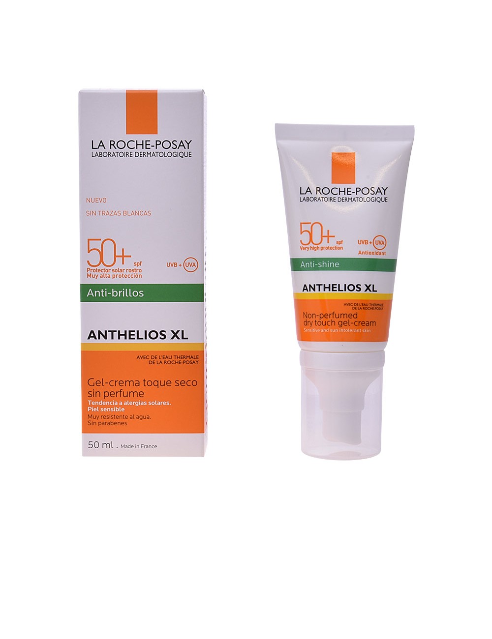 Gel-crème solaire anti-brillance ANTHELIOS XL 50 ml