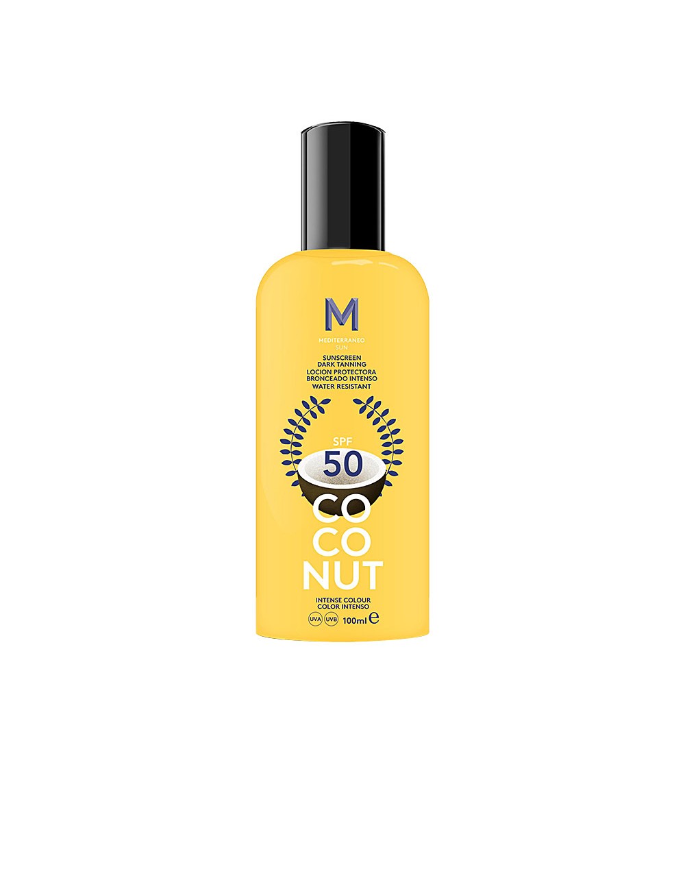 COCONUT sunscreen dark tanning SPF50 100 ml