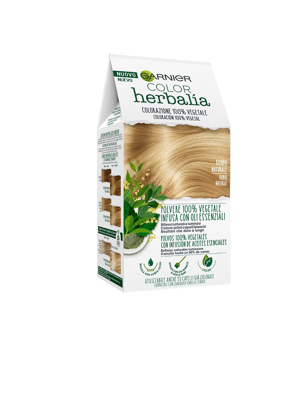 HERBALIA COLOR 100% VEGETAL rubio natural