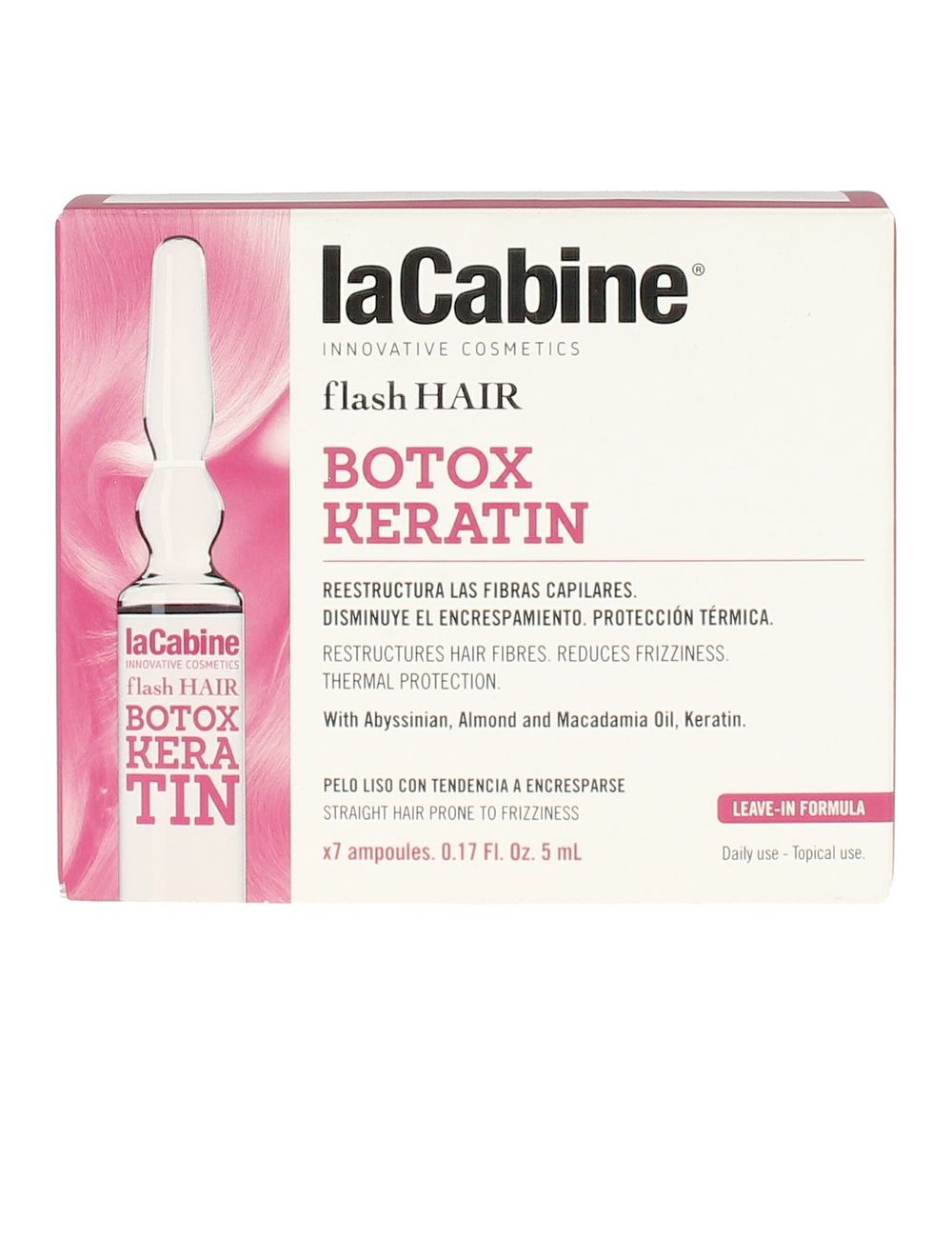FLASH HAIR botox keratin 7 x 5 ml                   