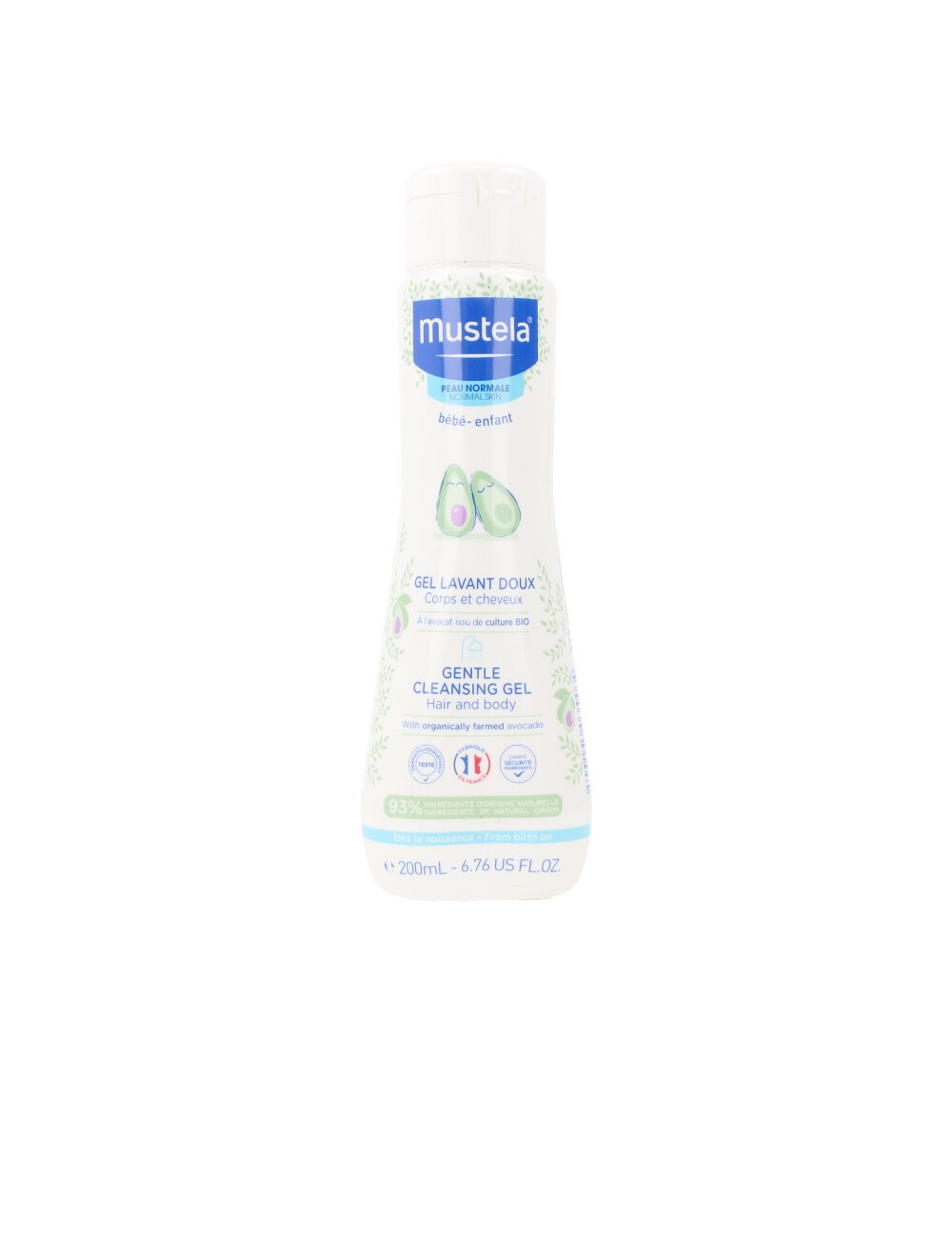BÉBÉ gentle cleansing gel hair and body 200 ml NE151719