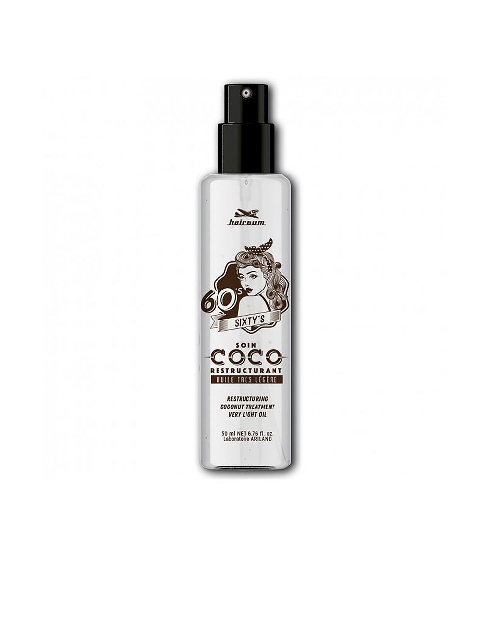 SIXTY'S recovery coconut oil 50 ml