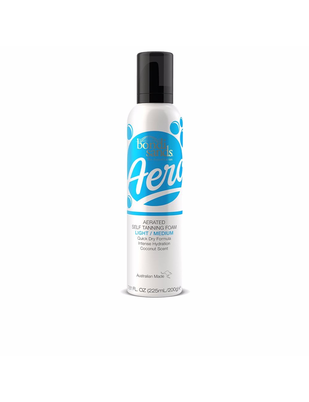 AERO aerated self tanning foam light/medium 225 ml