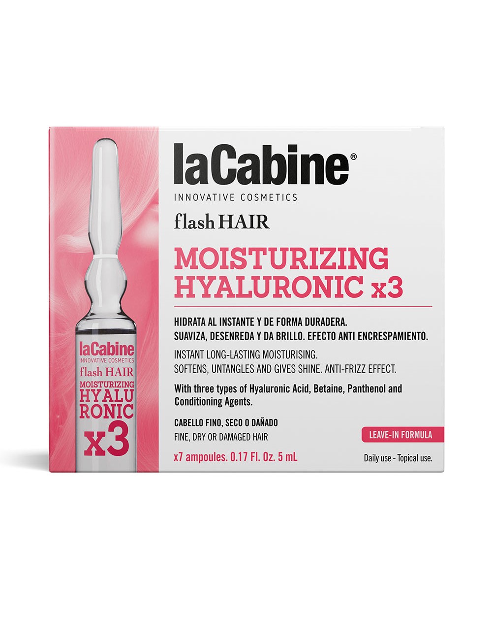 FLASH HAIR hidratante hyalurónico 7 x 5 ml              