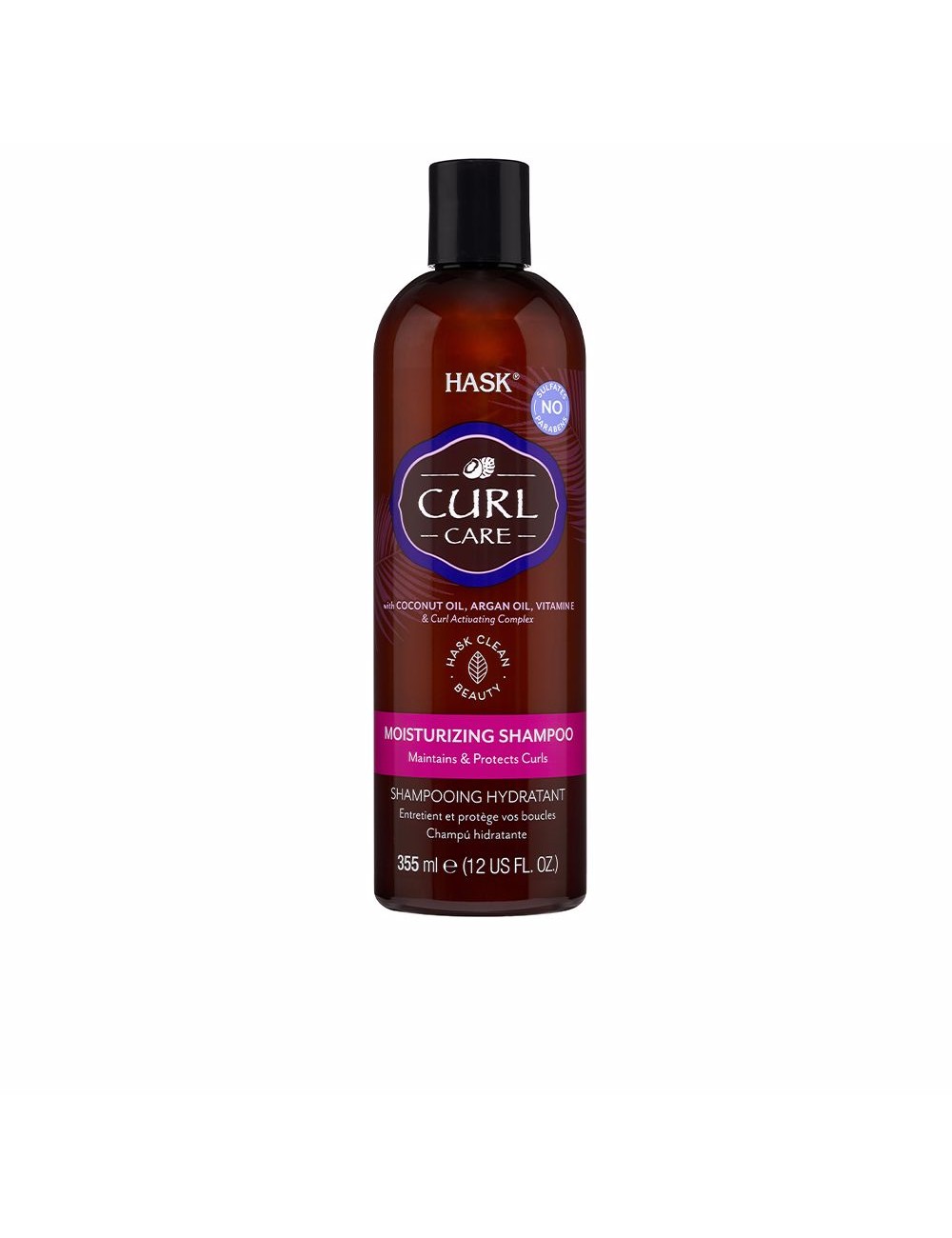 CURL CARE moisturizing shampoo 355 ml