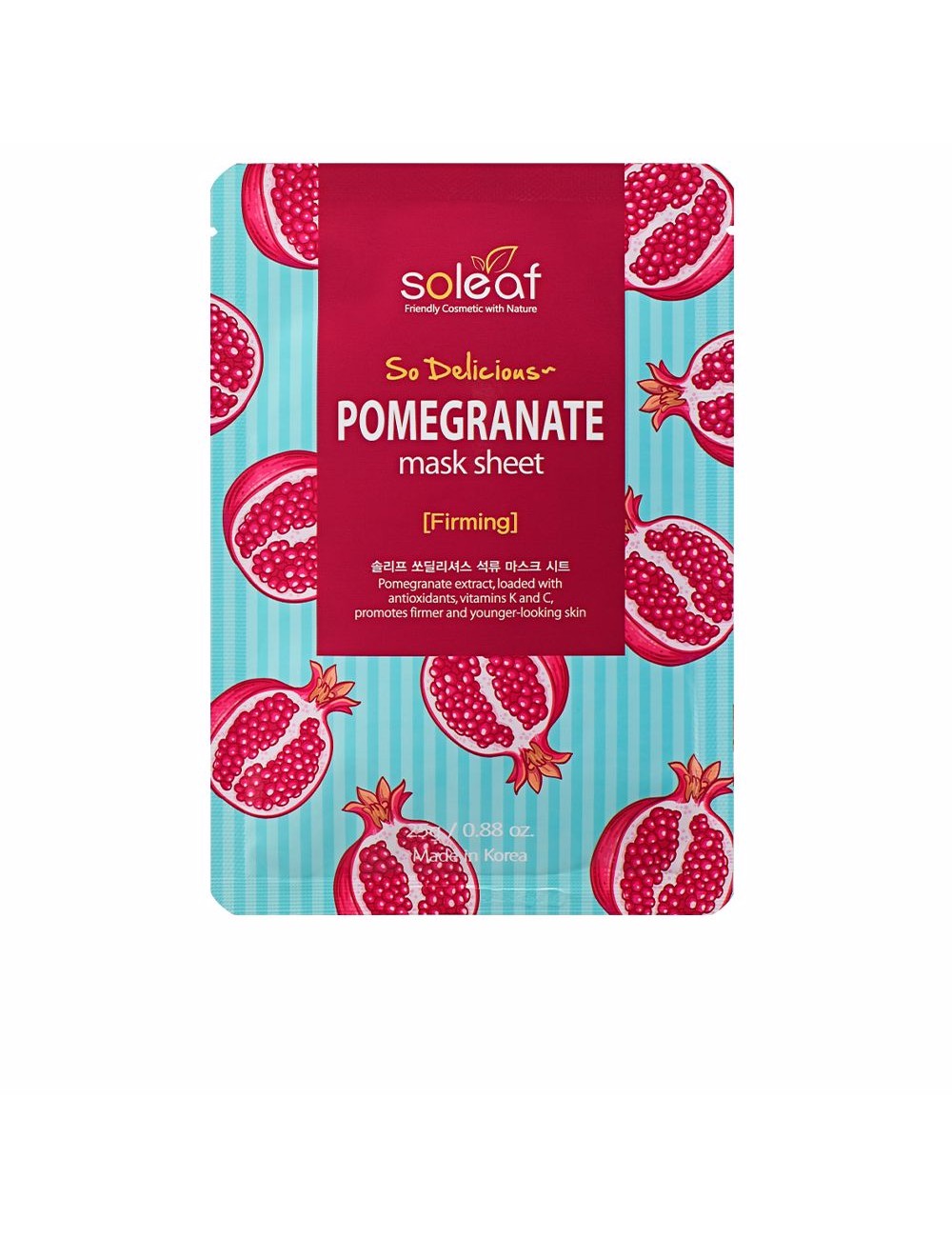 POMEGRANATE firming so delicious mask sheet 25 gr