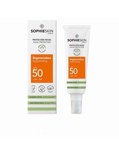 SOPHIESKIN crema solar facial regeneradora SPF50 50 ml