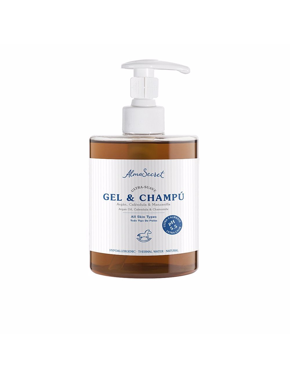gel-CHAMPÚ suave con argán, caléndula & manzanilla 500 ml