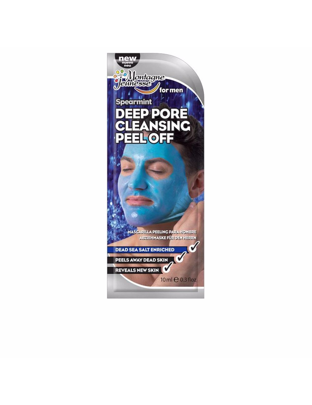 FOR MEN DEEP PORE cleansing Masque peel-off 10 ml
