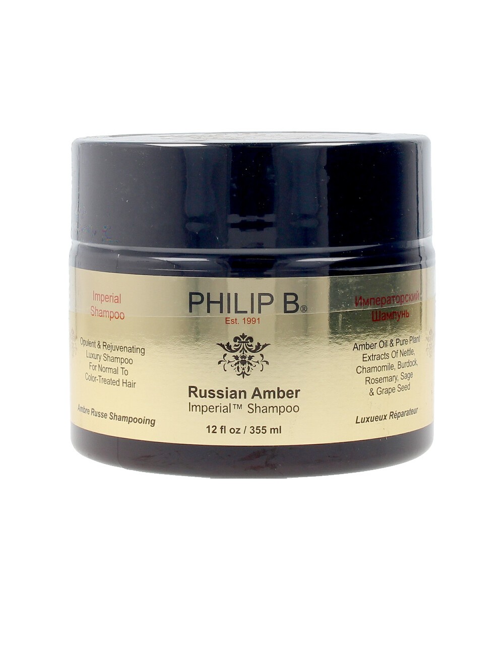 RUSSIAN AMBER imperial shampoo 355 ml