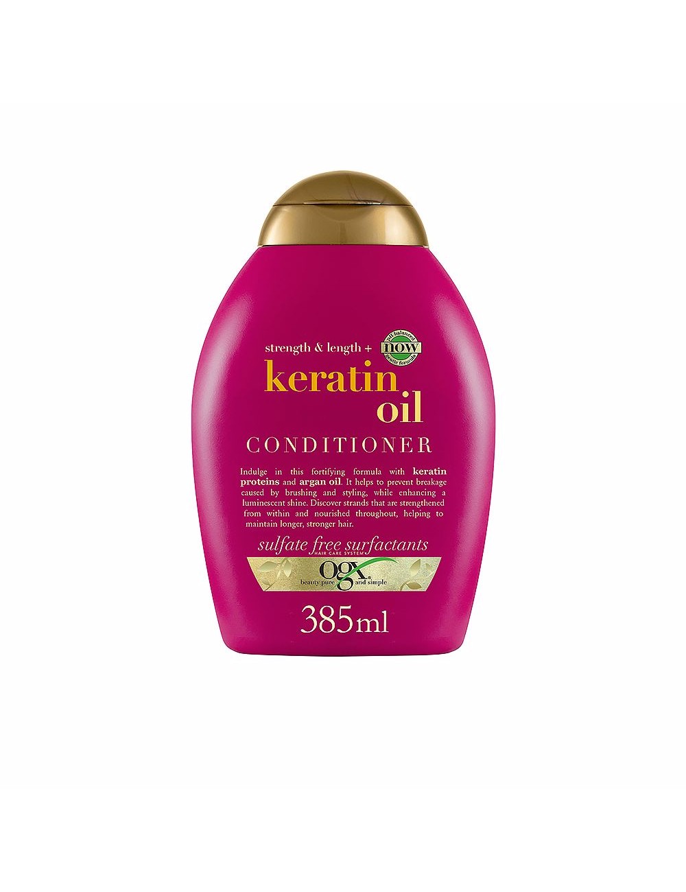KERATIN OIL après-shampoing anti-casse 385 ml