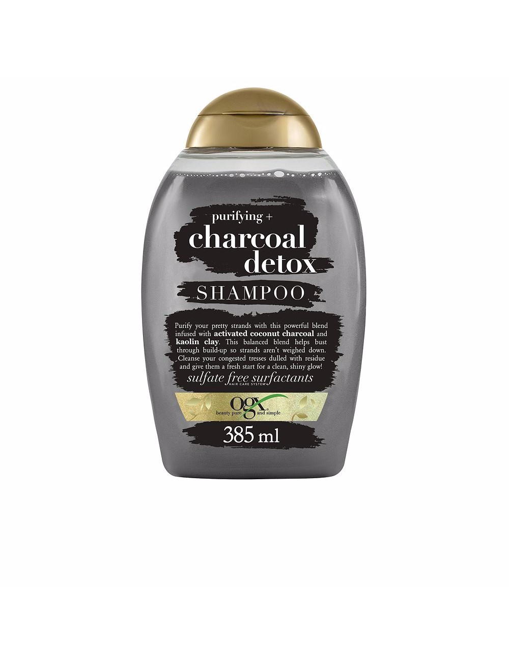 CHARCOAL DETOX purifying hair shampoo 385 ml