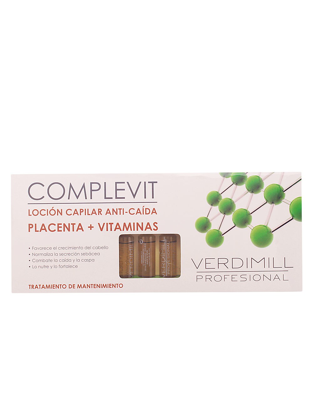 VERDIMILL PROFESIONAL anti-chute placenta 12 ampollas