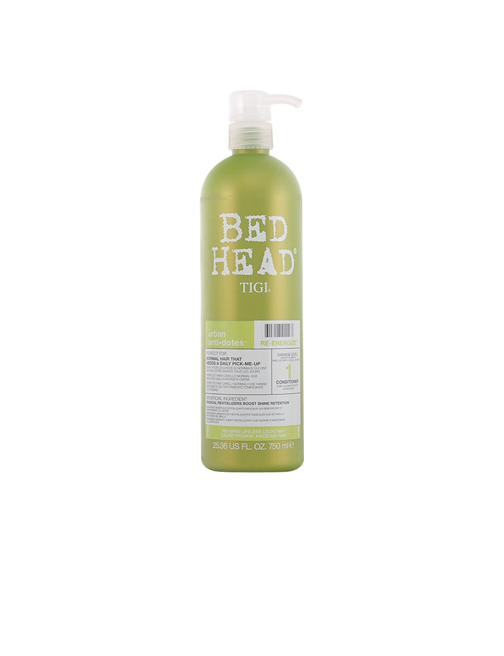 BED HEAD urban anti-dotes après-shampoing énergisant 750 ml