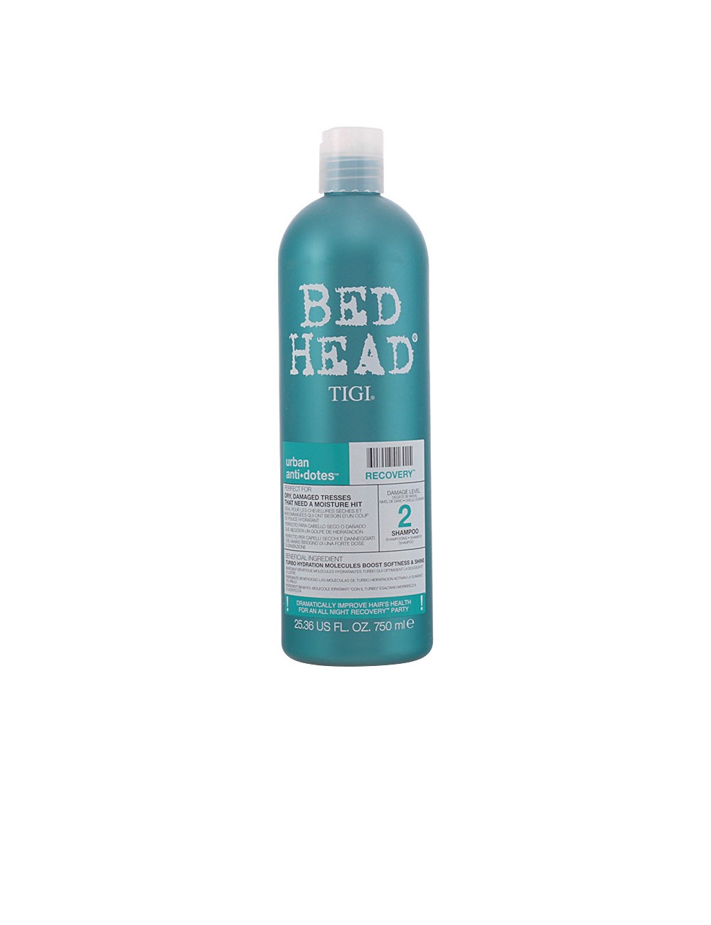 Shampoing réparateur BED HEAD urban antidote 750 ml