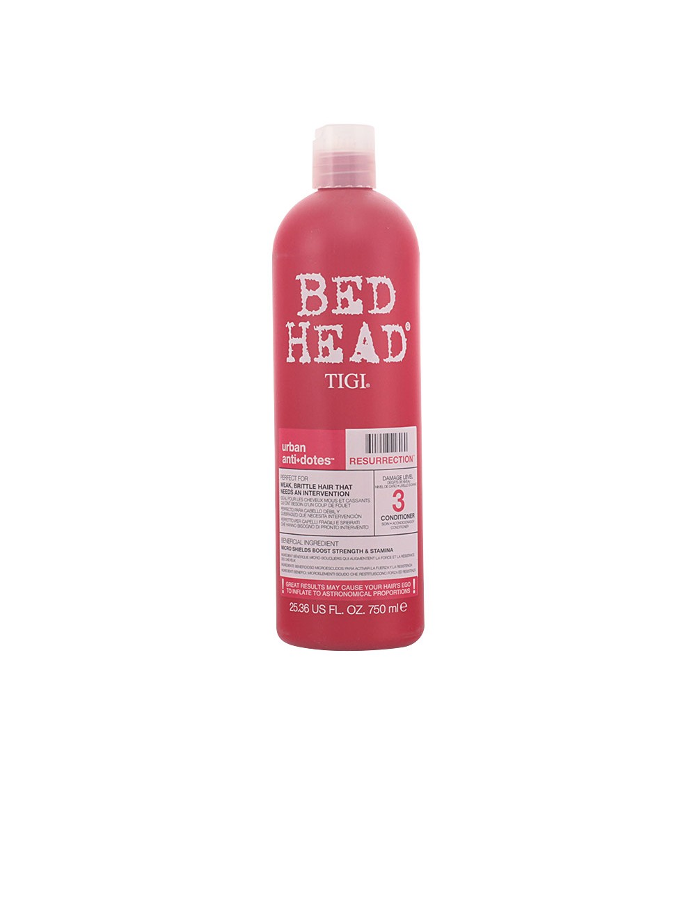 BED HEAD urban anti-dotes après-shampoing résurrection 750 ml