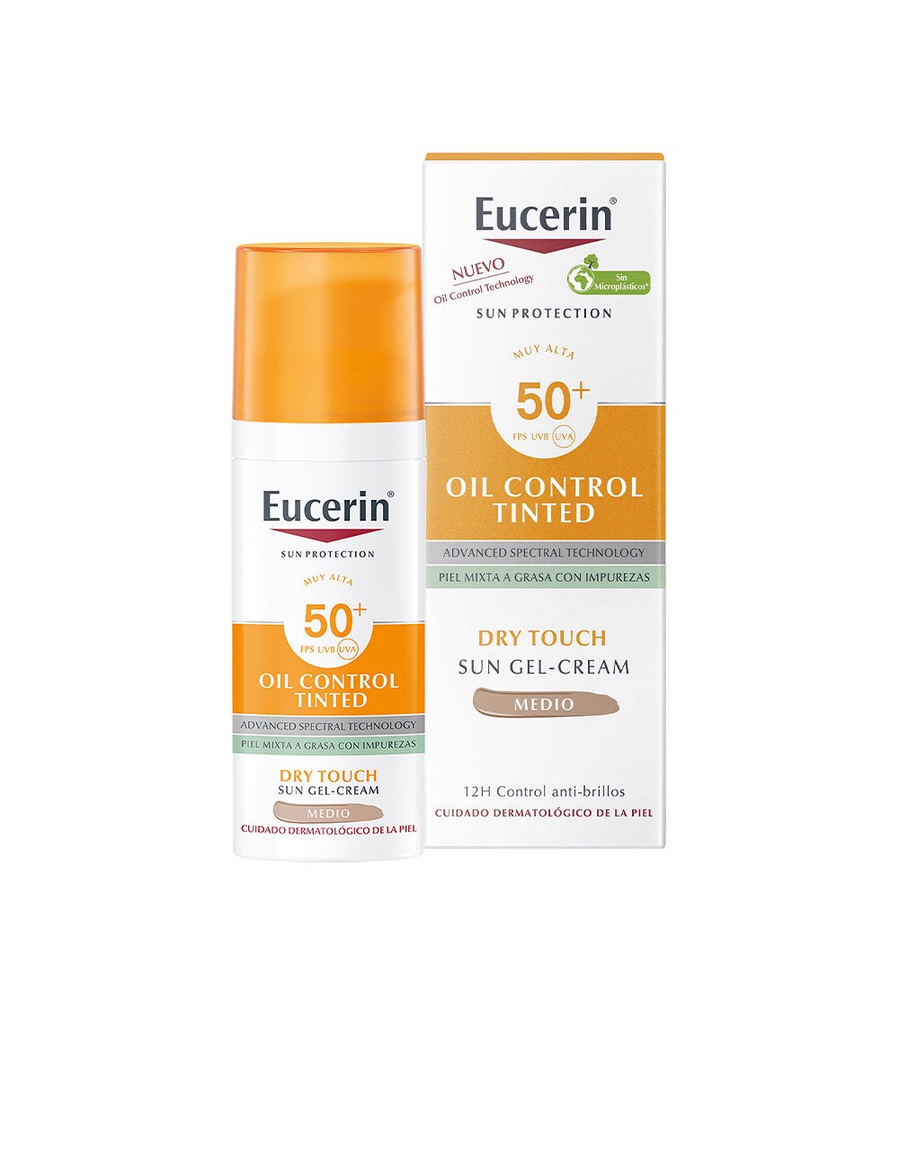 SUN PROTECTION oil control dry touch SPF50+ tinted medium 50 ml