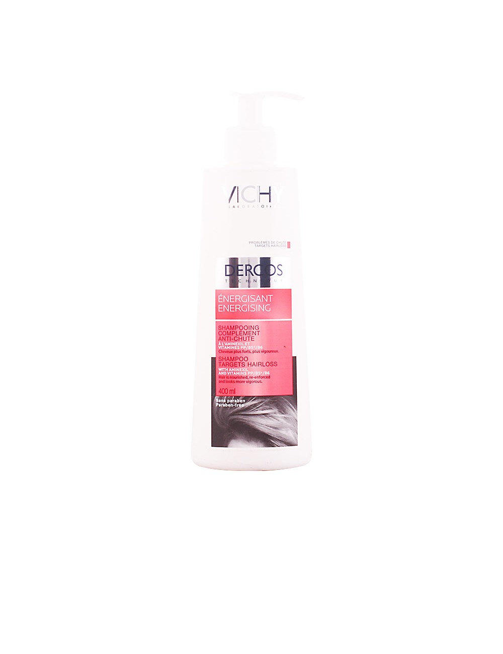 DERCOS énergisant shampooing complément anti-chute 400 ml NE76762