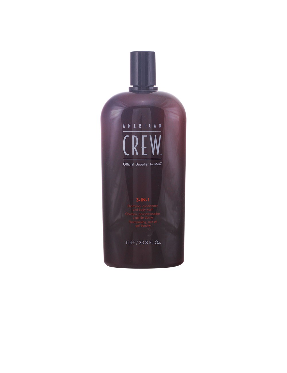 CREW 3 IN 1 shampoo, conditioner & body wash