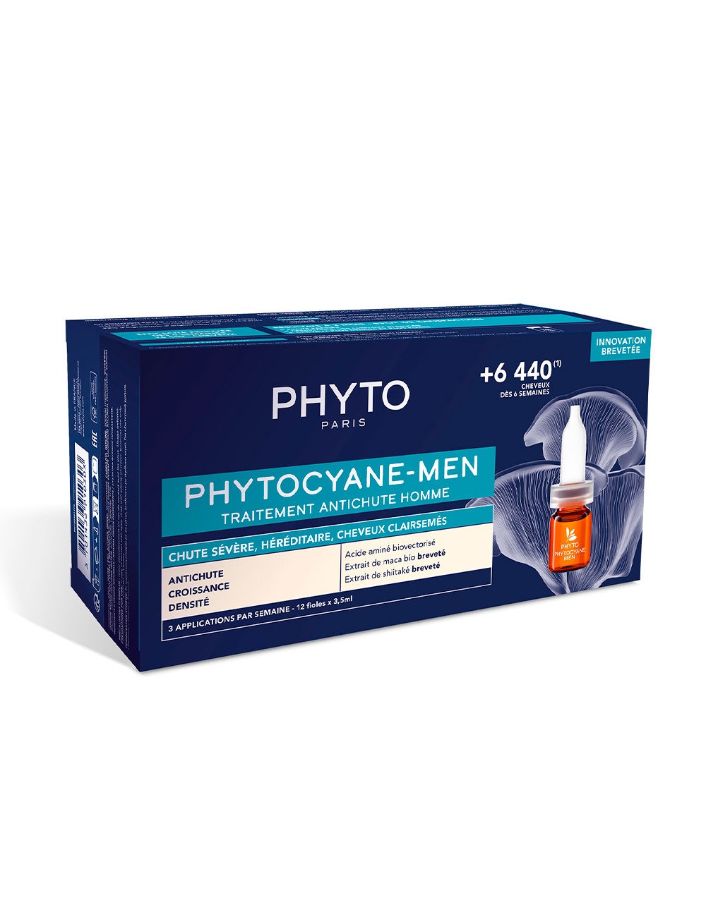 PHYTOCYANE-MEN tratamiento anticaída hombre 12 x 3,5 ml