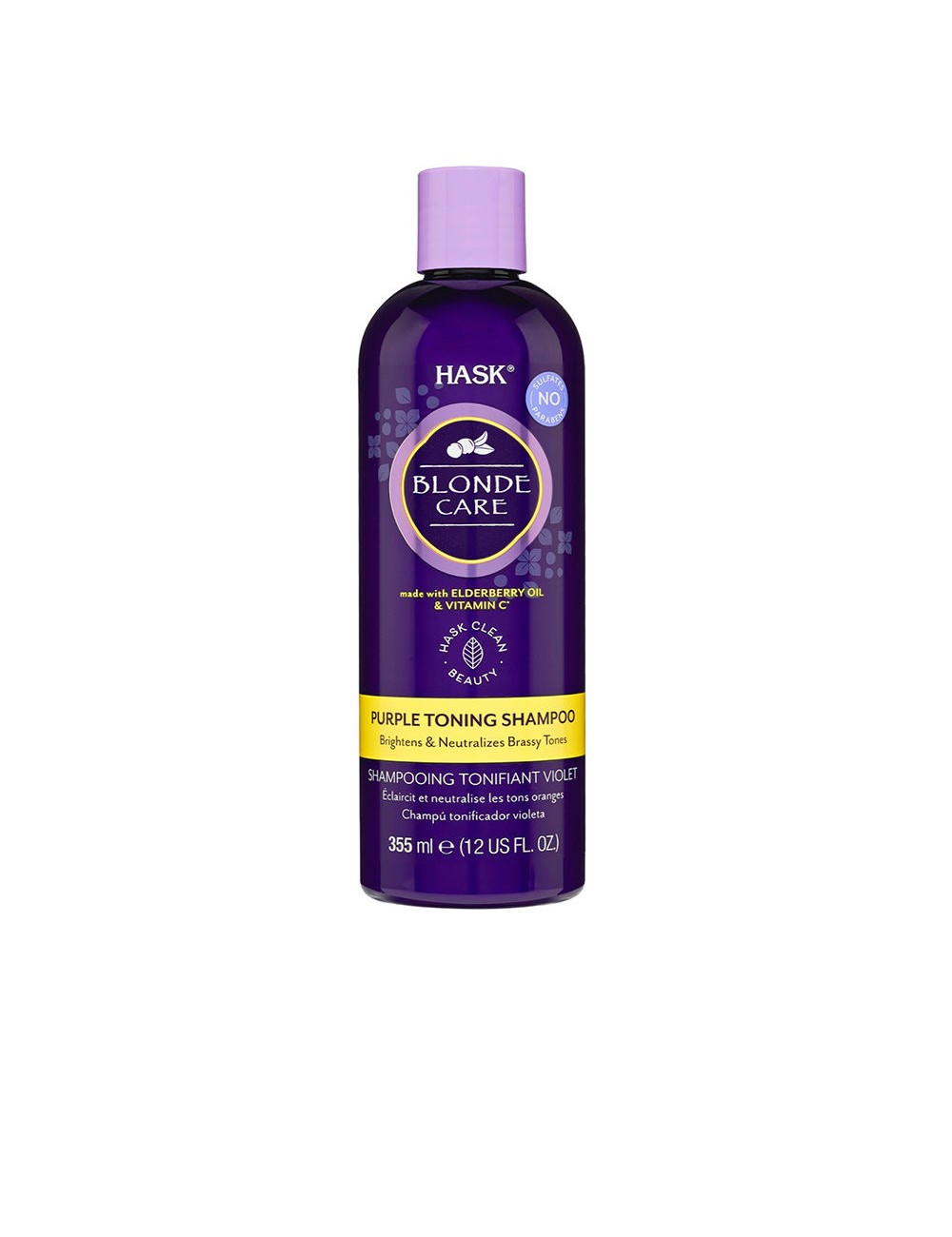 BLONDE CARE purple toning shampoo 355 ml