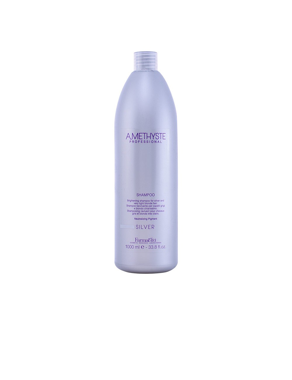 AMETHYSTE Shampooing Silver Cheveux gris 1000 ml
