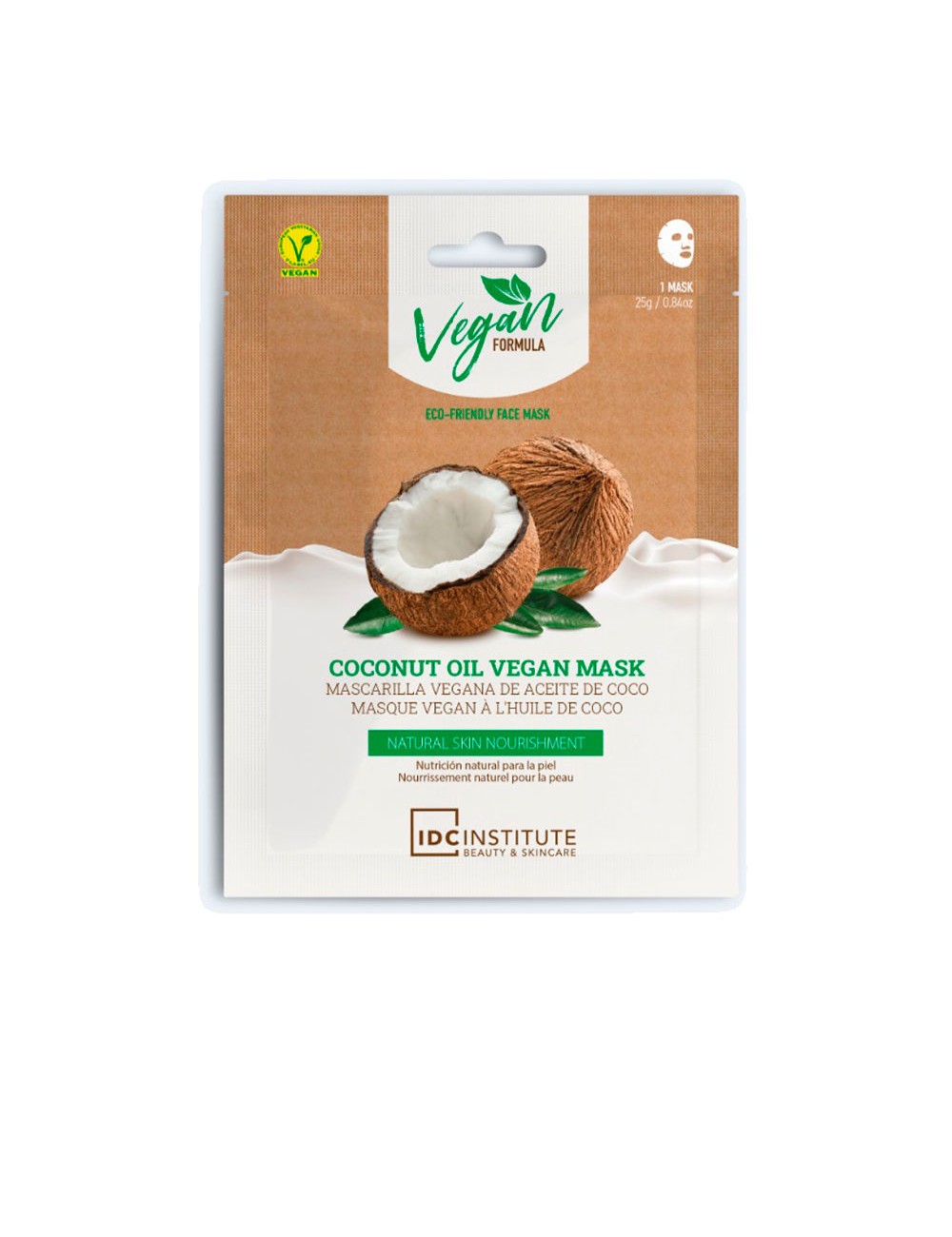 ECO-FRIENDLY FACE MASK vegan coconut oil 25 gr