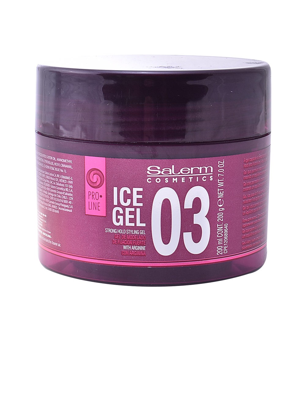 ICE gel 03 strong hold styling gel 200 ml
