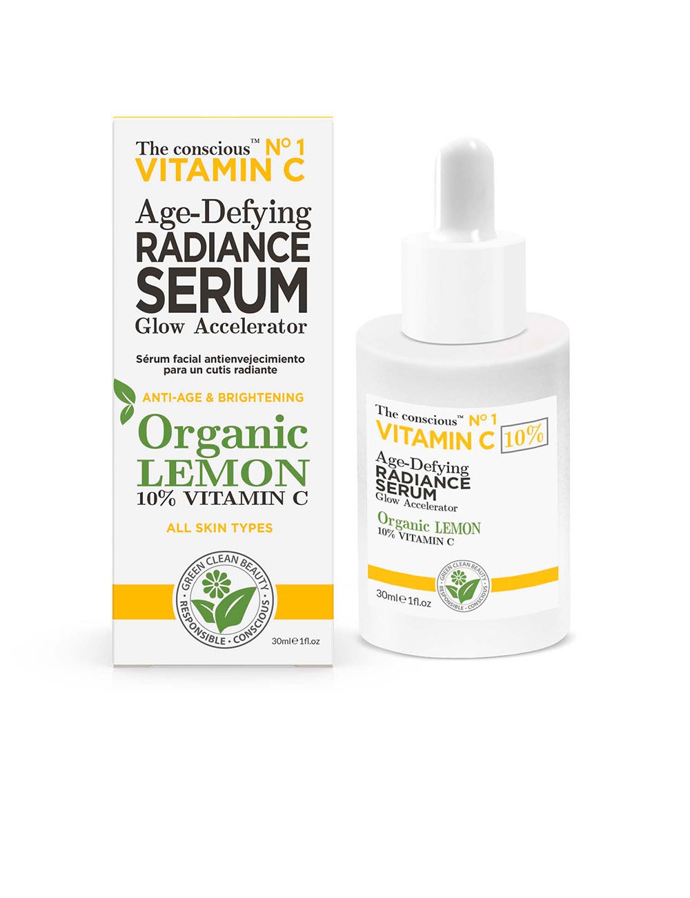 VITAMIN C age-defying radiance serum organic lemon 30 ml