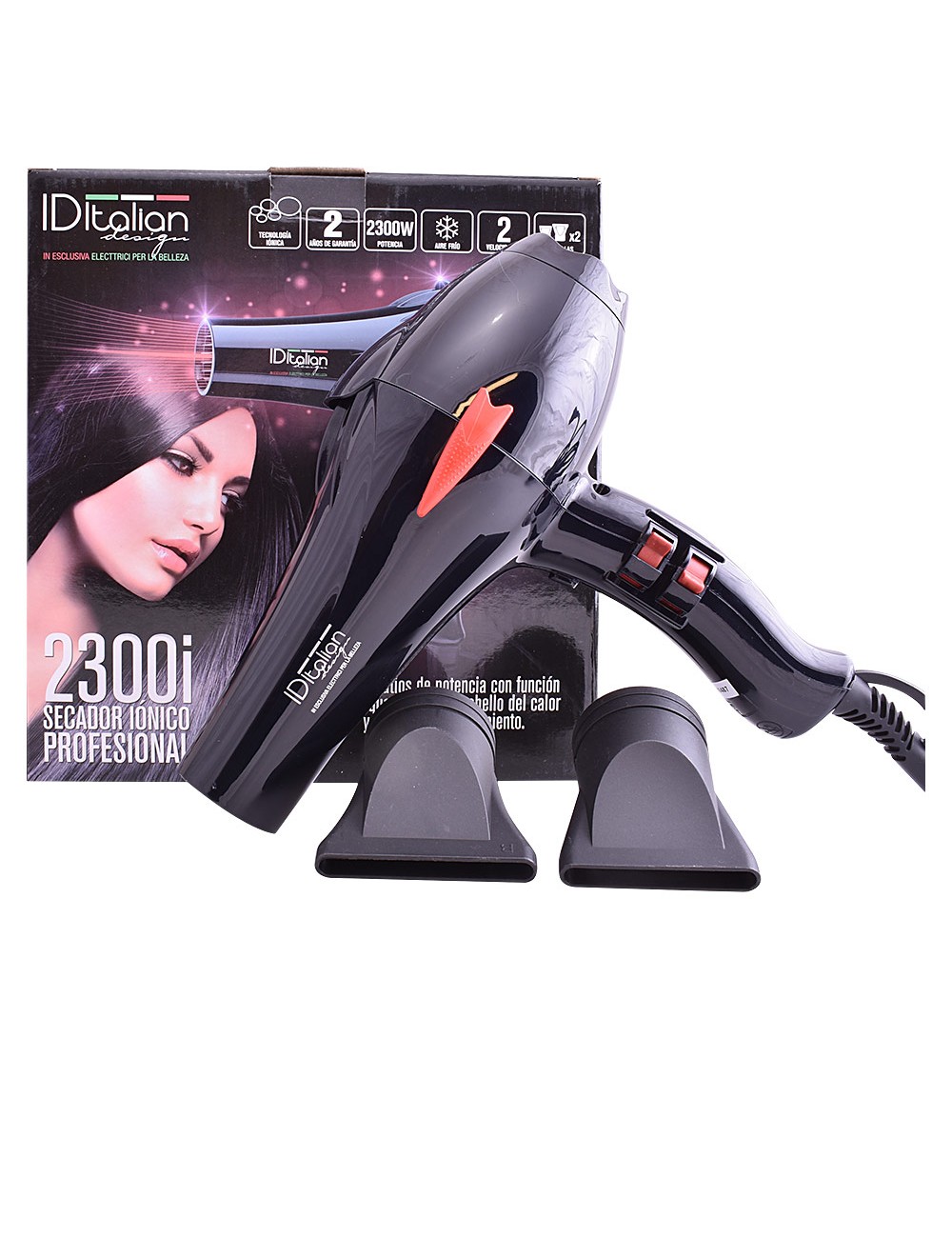 IDITALIAN sèche-cheveux professionnel design GTI 2300 1 pièces NE106760