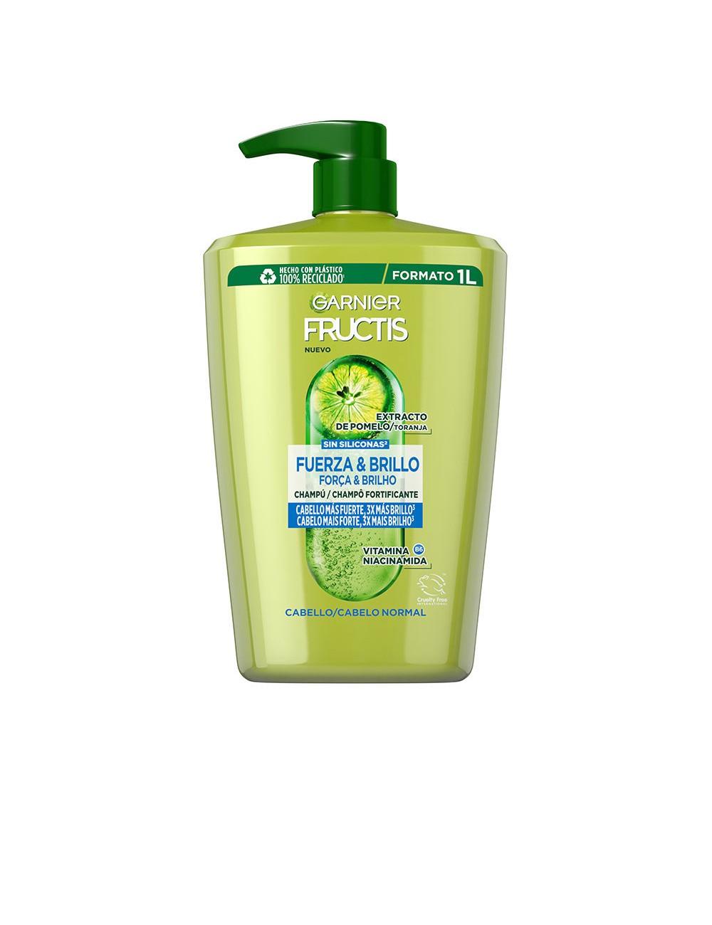 Shampooing FRUCTIS FORCE & BRILLANCE 1000 ml