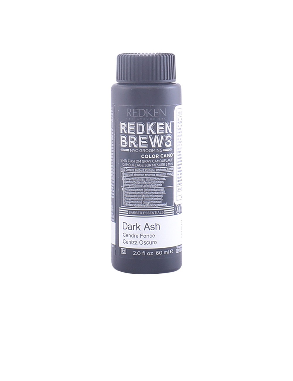 REDKEN BREWS color camo 1NA-dark ash 60 ml