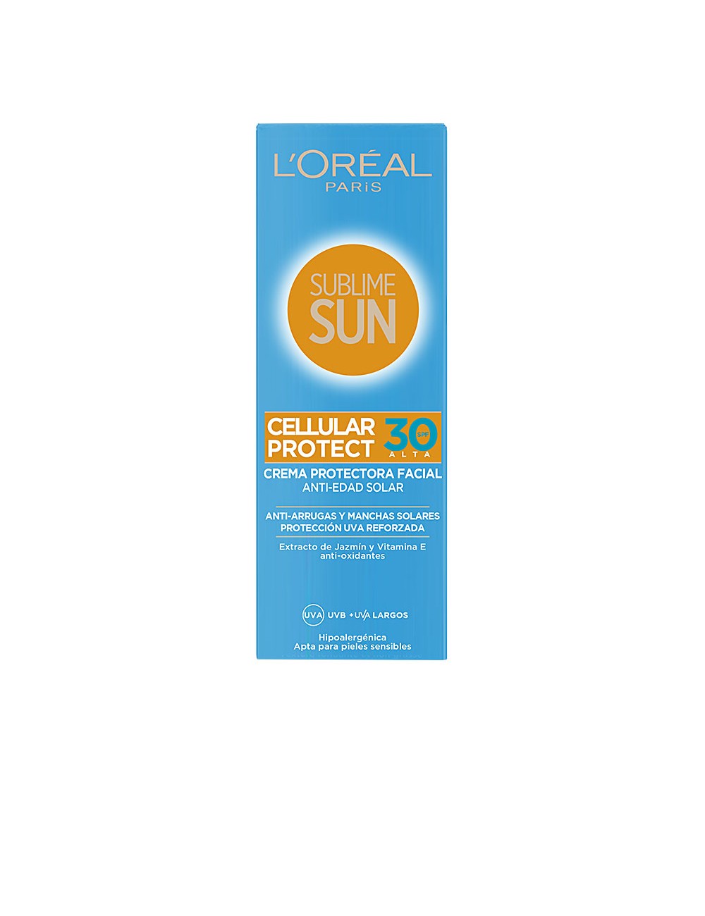 Crème solaire visage  SUBLIME SUN cellular protec