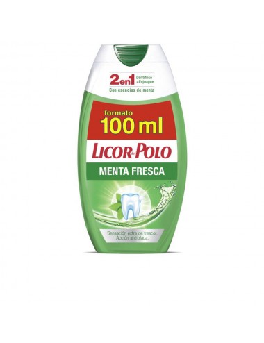 LIQUOR DEL POLO 2IN1 MENTHE FRAÎCHE gel dentifrice 100 ml