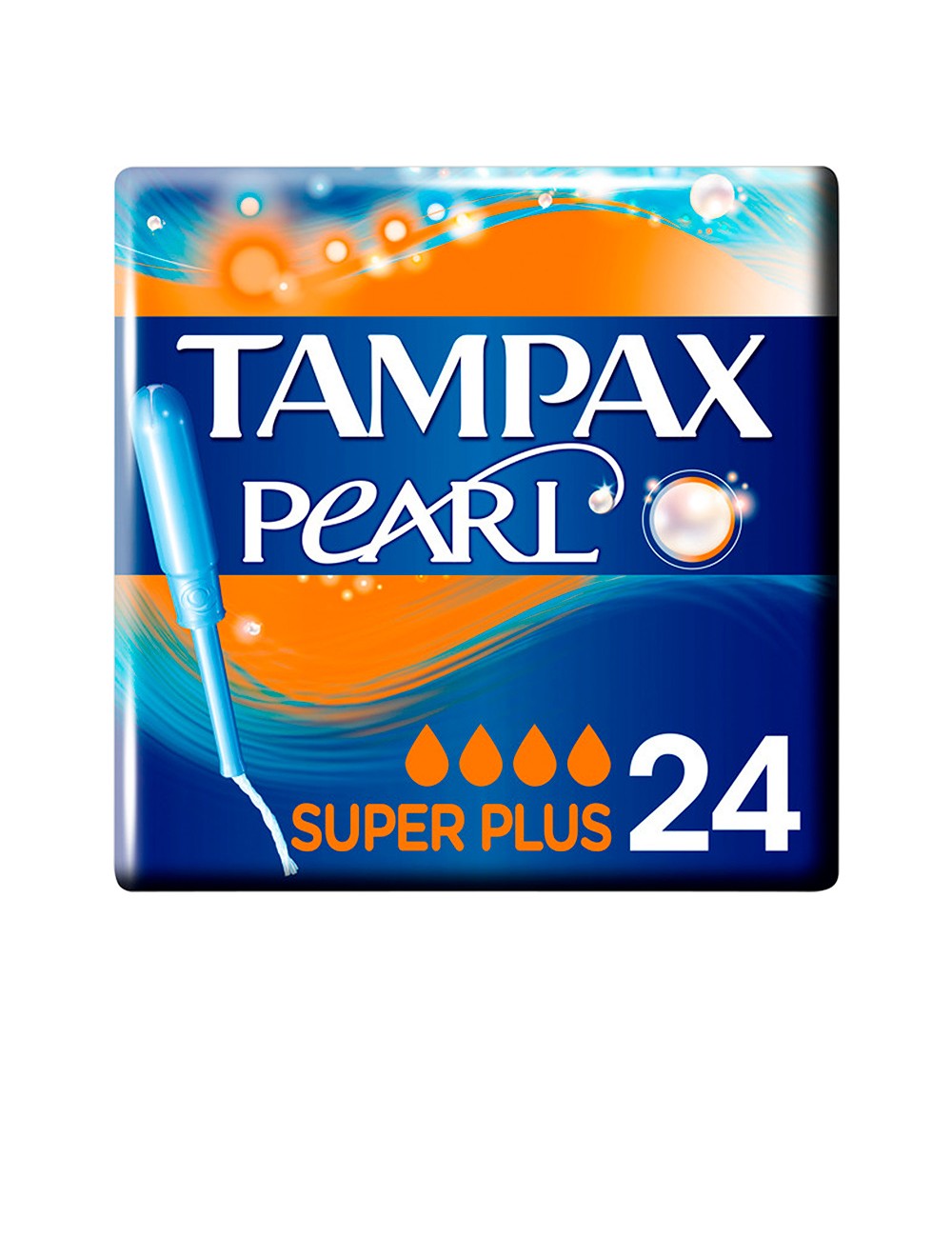 TAMPAX PEARL tampón super plus 24 uds
