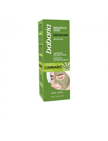 CANNABIS masque vert facial piel mixta/grasa 100 ml